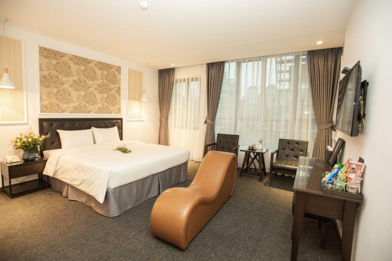 Adeline Hotel Hanoi Esterno foto