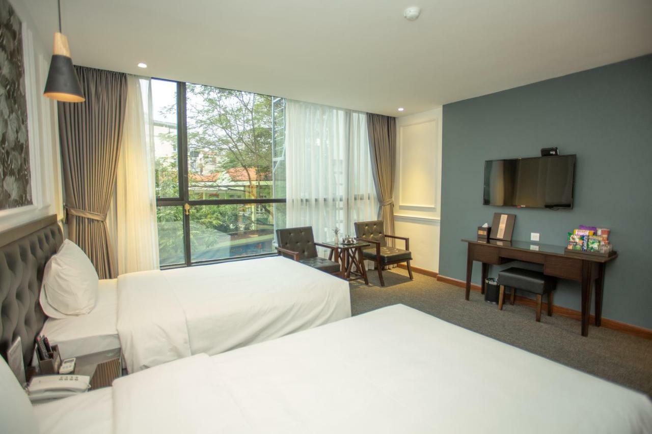 Adeline Hotel Hanoi Esterno foto