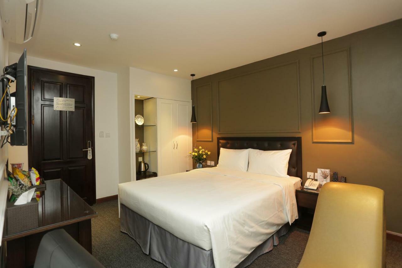 Adeline Hotel Hanoi Esterno foto